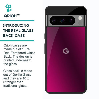 Pink Burst Glass Case for Google Pixel 8 Pro