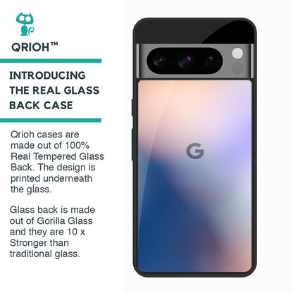 Blue Mauve Gradient Glass Case for Google Pixel 8 Pro