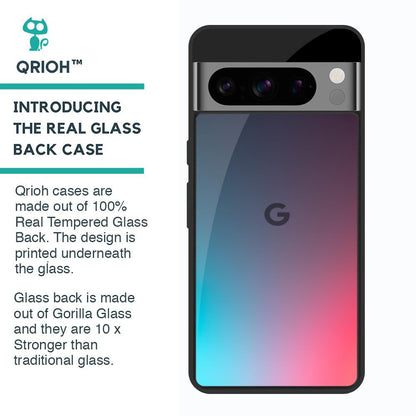Rainbow Laser Glass Case for Google Pixel 8 Pro