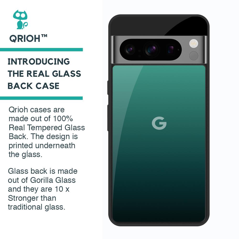 Palm Green Glass Case For Google Pixel 8 Pro