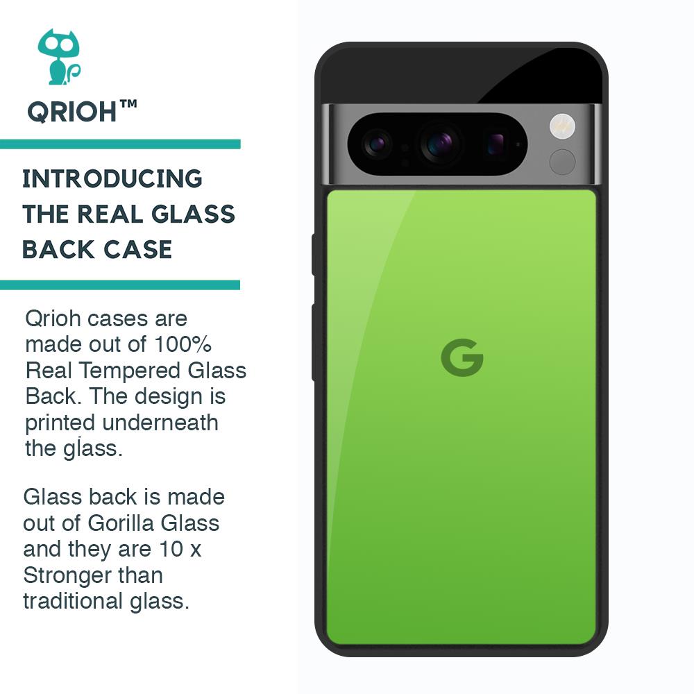 Paradise Green Glass Case For Google Pixel 8 Pro