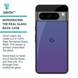 Indigo Pastel Glass Case For Google Pixel 8 Pro