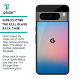 Blue & Pink Ombre Glass case for Google Pixel 8 Pro