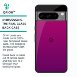 Magenta Gradient Glass Case For Google Pixel 8 Pro