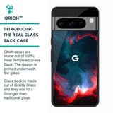 Brush Art Glass Case For Google Pixel 8 Pro