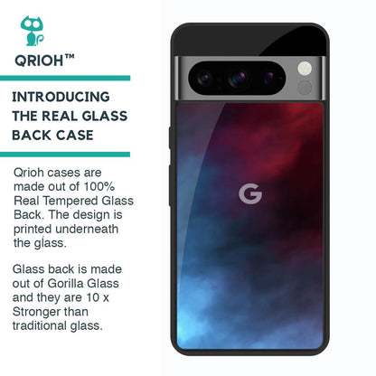 Smokey Watercolor Glass Case for Google Pixel 8 Pro