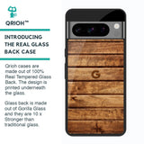 Wooden Planks Glass Case for Google Pixel 8 Pro