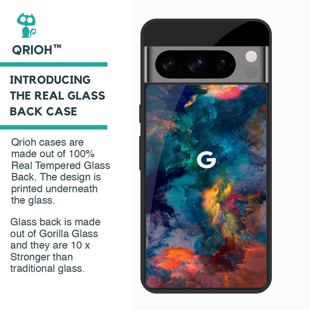 Colored Storm Glass Case for Google Pixel 8 Pro