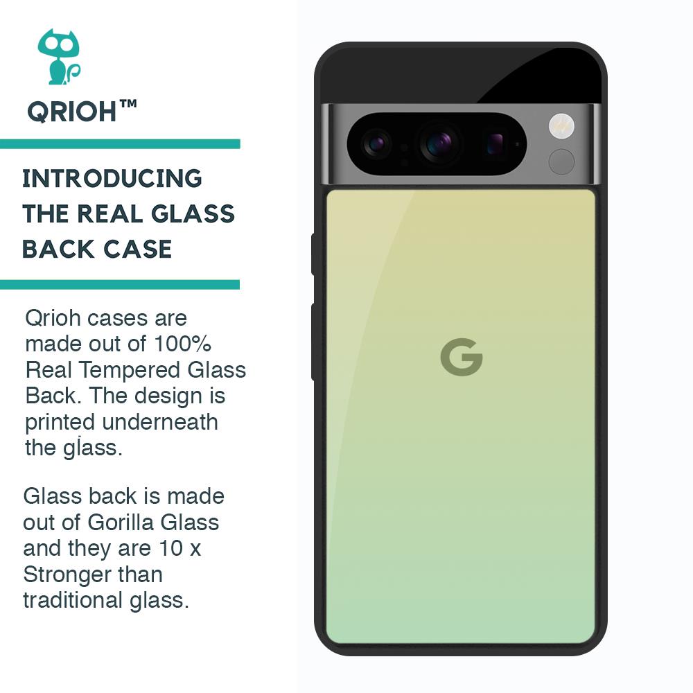 Mint Green Gradient Glass Case for Google Pixel 8 Pro