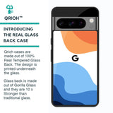 Wavy Color Pattern Glass Case for Google Pixel 8 Pro