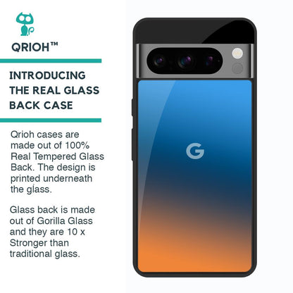 Sunset Of Ocean Glass Case for Google Pixel 8 Pro