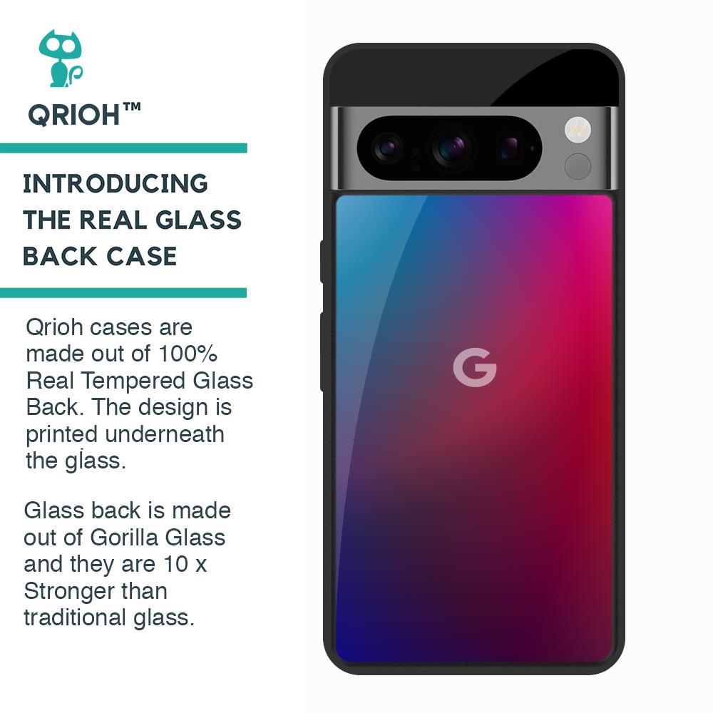 Magical Color Shade Glass Case for Google Pixel 8 Pro