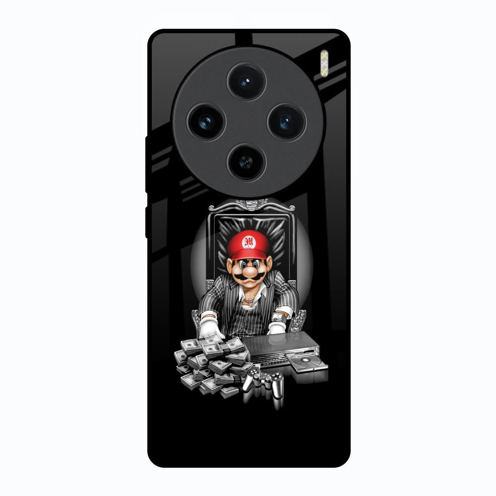 Dark Secret Vivo X100 5G Glass Back Cover Online