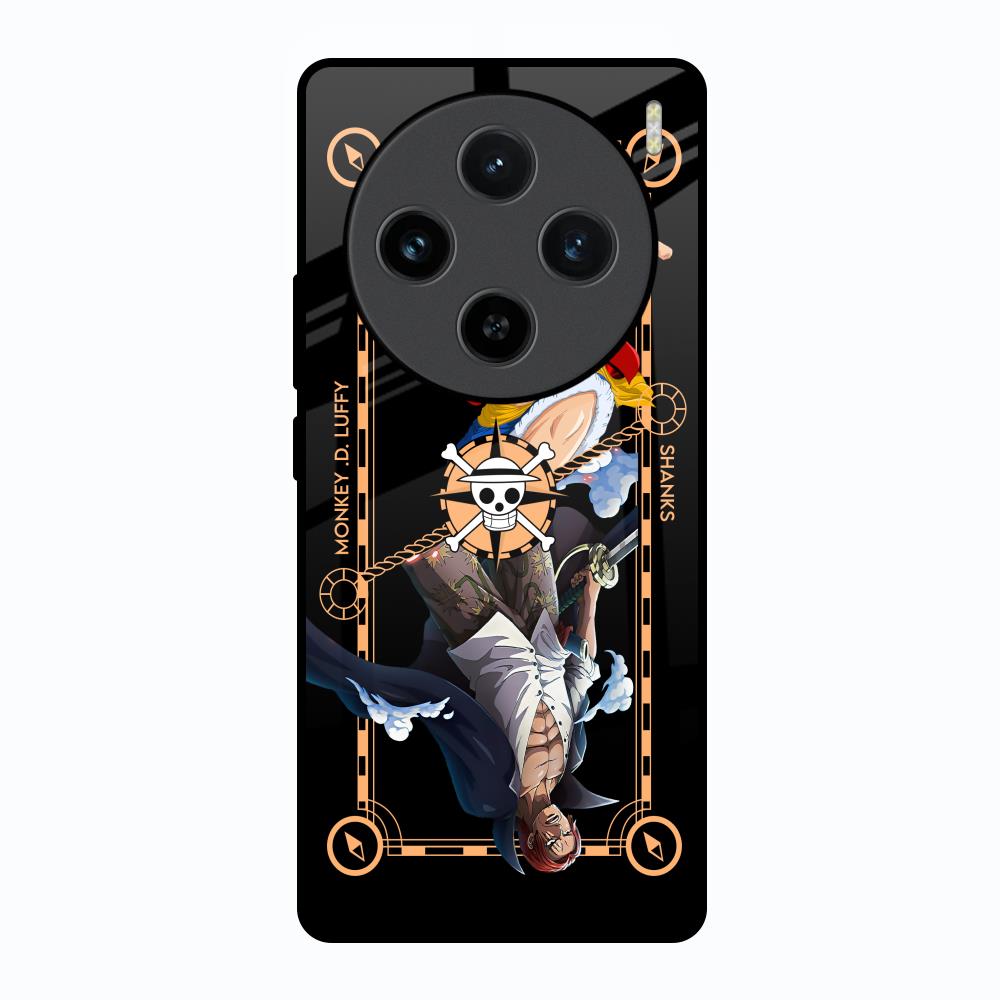 Shanks & Luffy Vivo X100 5G Glass Back Cover Online