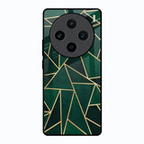 Abstract Green Vivo X100 5G Glass Back Cover Online