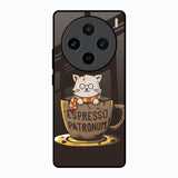 Tea With Kitty Vivo X100 5G Glass Back Cover Online