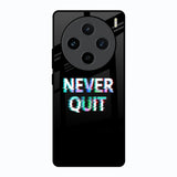 Never Quit Vivo X100 5G Glass Back Cover Online