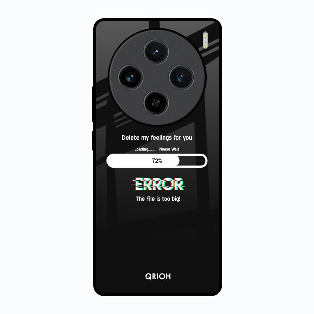 Error Vivo X100 5G Glass Back Cover Online