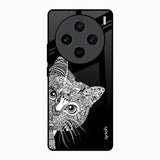 Kitten Mandala Vivo X100 5G Glass Back Cover Online