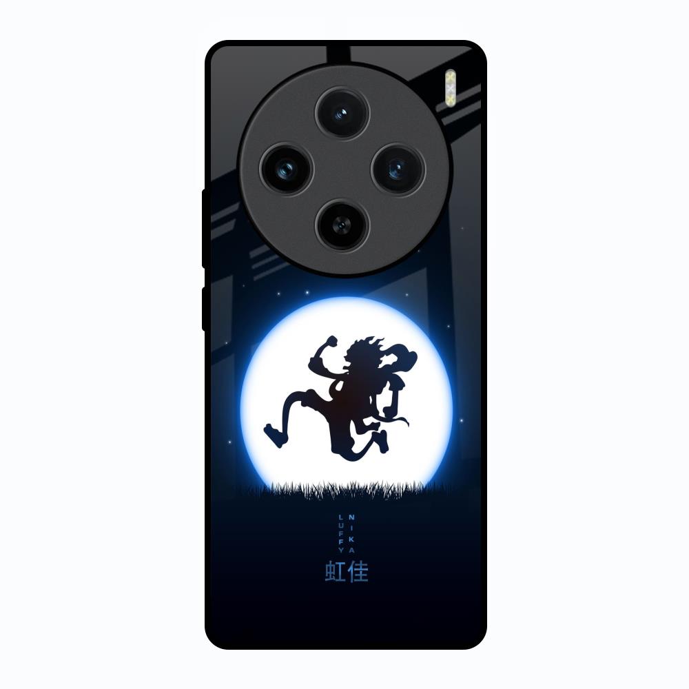 Luffy Nika Vivo X100 5G Glass Back Cover Online
