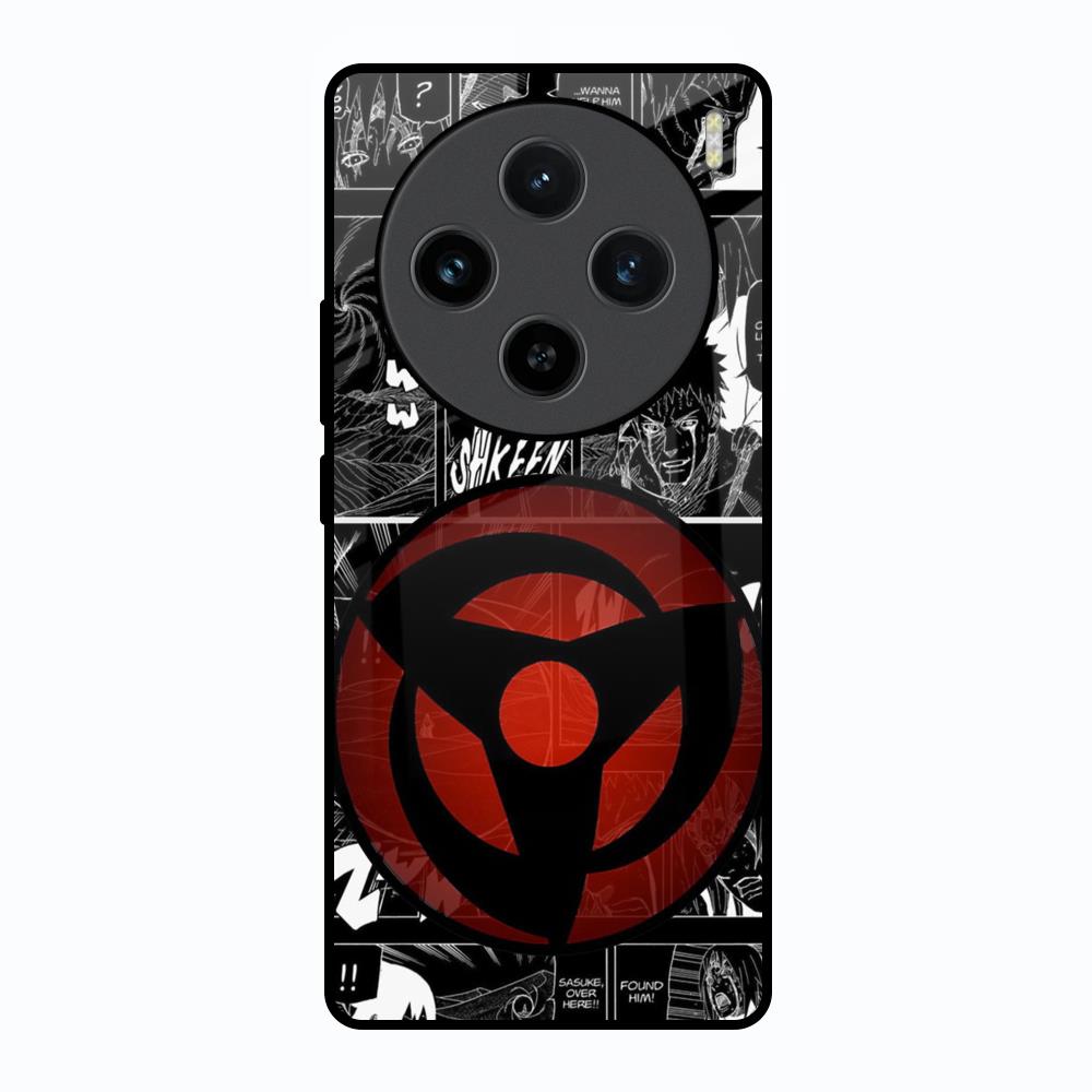Sharingan Vivo X100 5G Glass Back Cover Online