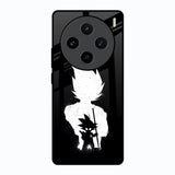 Monochrome Goku Vivo X100 5G Glass Back Cover Online