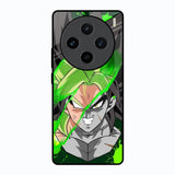 Anime Green Splash Vivo X100 5G Glass Back Cover Online