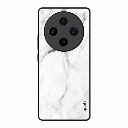 Modern White Marble Vivo X100 5G Glass Back Cover Online