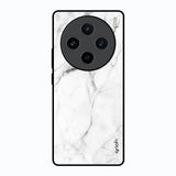 Modern White Marble Vivo X100 5G Glass Back Cover Online