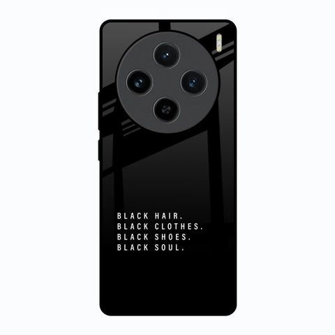 Black Soul Vivo X100 5G Glass Back Cover Online