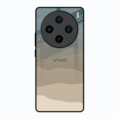 Abstract Mountain Pattern Vivo X100 5G Glass Back Cover Online