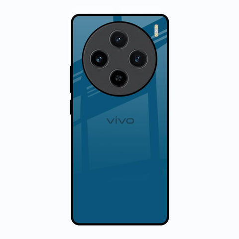 Cobalt Blue Vivo X100 5G Glass Back Cover Online