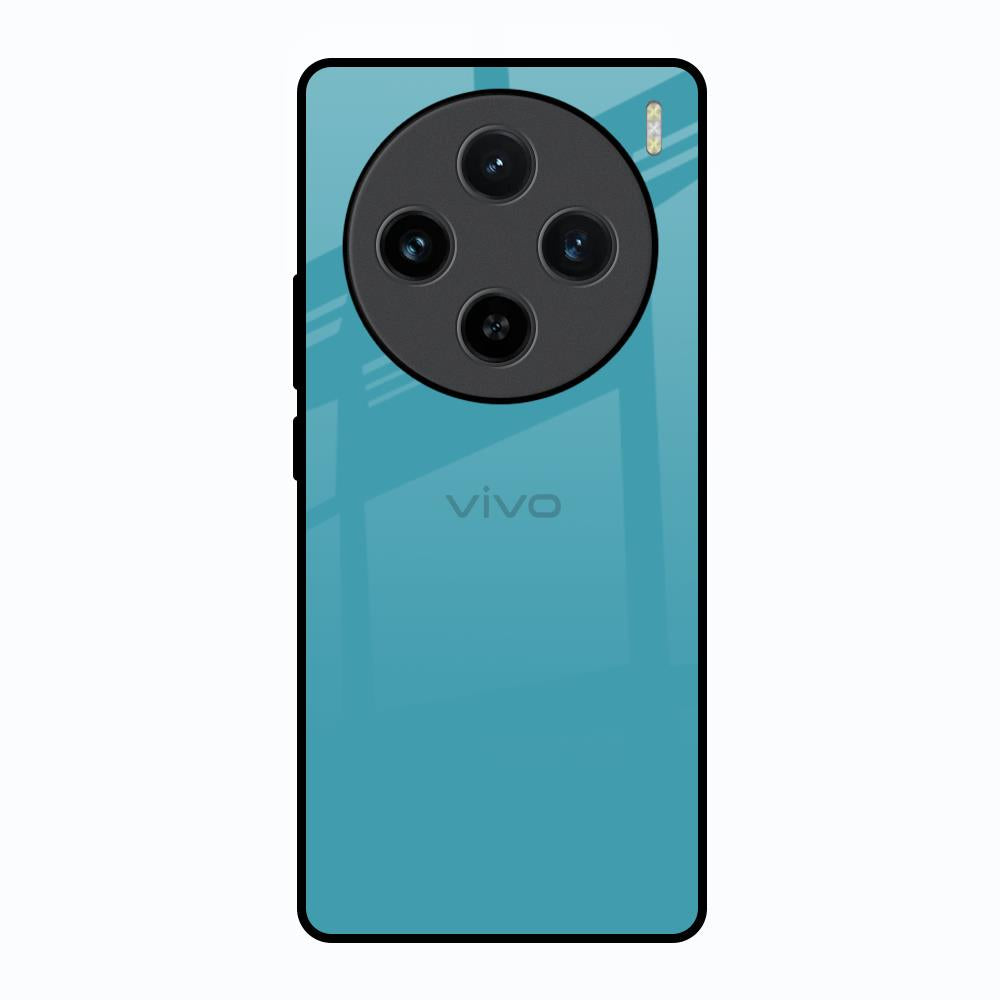 Oceanic Turquiose Vivo X100 5G Glass Back Cover Online