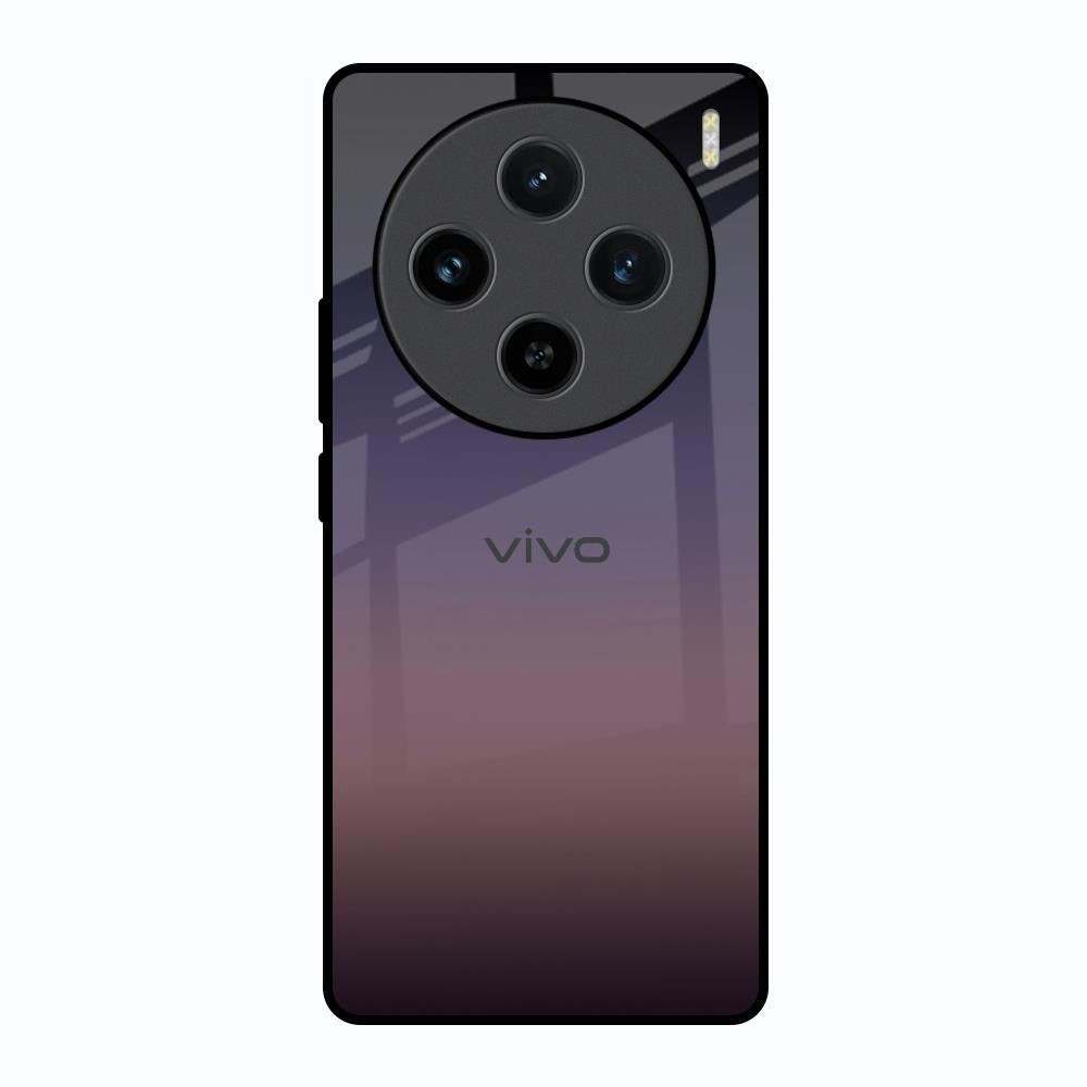 Grey Ombre Vivo X100 5G Glass Back Cover Online