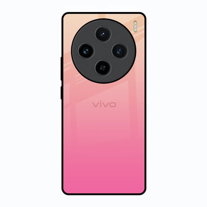 Pastel Pink Gradient Vivo X100 5G Glass Back Cover Online