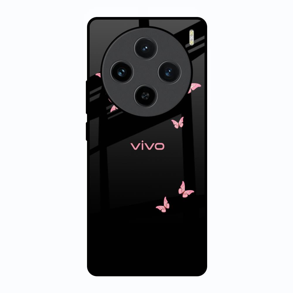Fly Butterfly Vivo X100 5G Glass Back Cover Online