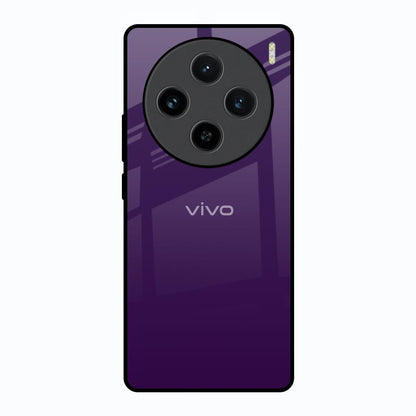 Dark Purple Vivo X100 5G Glass Back Cover Online