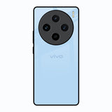Pastel Sky Blue Vivo X100 5G Glass Back Cover Online