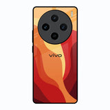 Magma Color Pattern Vivo X100 5G Glass Back Cover Online