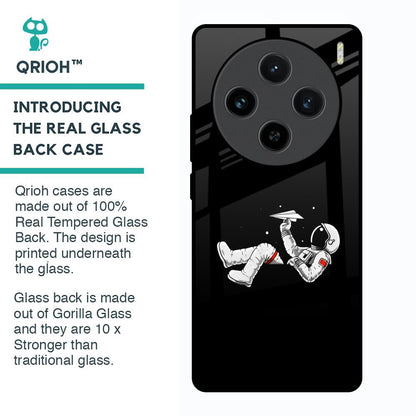 Space Traveller Glass Case for Vivo X100 5G