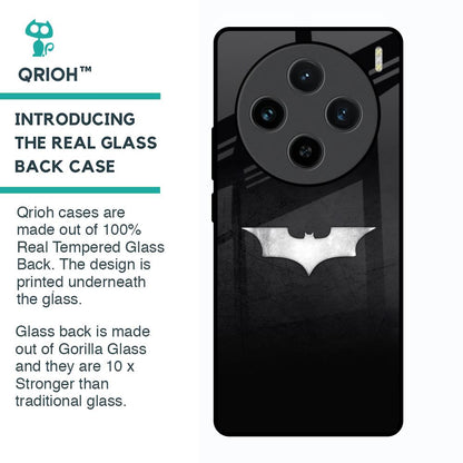 Super Hero Logo Glass Case for Vivo X100 5G