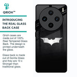 Super Hero Logo Glass Case for Vivo X100 5G