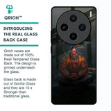 Lord Hanuman Animated Glass Case for Vivo X100 5G