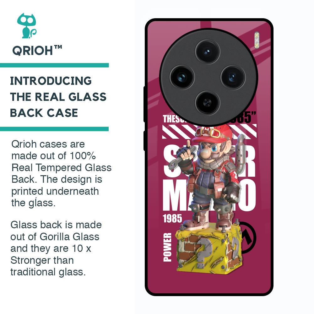 Gangster Hero Glass Case for Vivo X100 5G