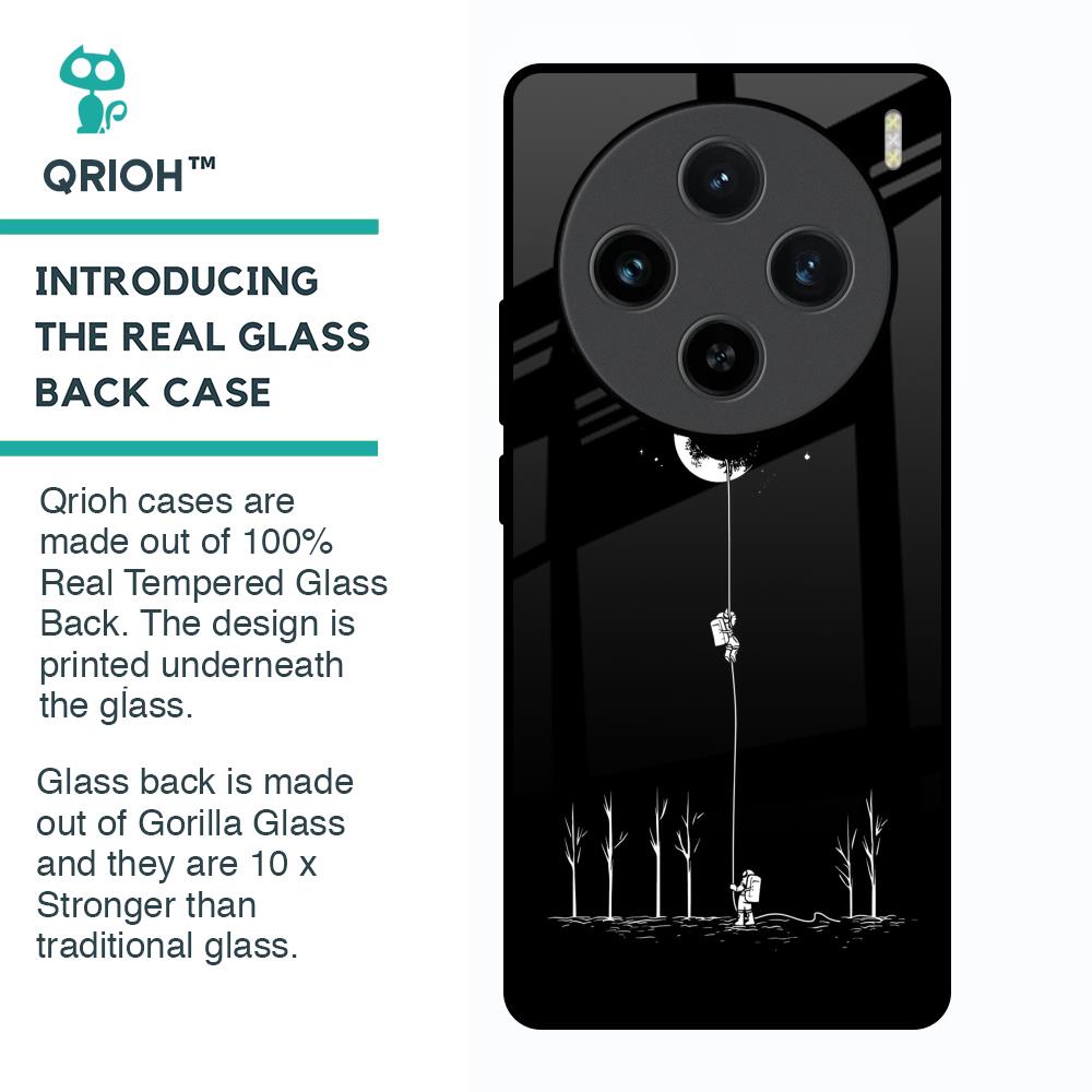 Catch the Moon Glass Case for Vivo X100 5G