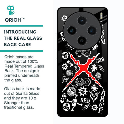 Red Zone Glass Case for Vivo X100 5G