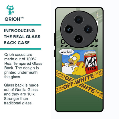 Duff Beer Glass Case for Vivo X100 5G