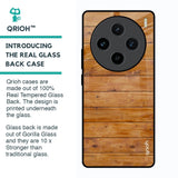 Timberwood Glass Case for Vivo X100 5G