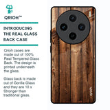 Timber Printed Glass Case for Vivo X100 5G
