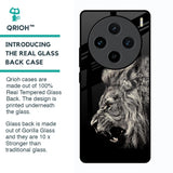 Brave Lion Glass Case for Vivo X100 5G